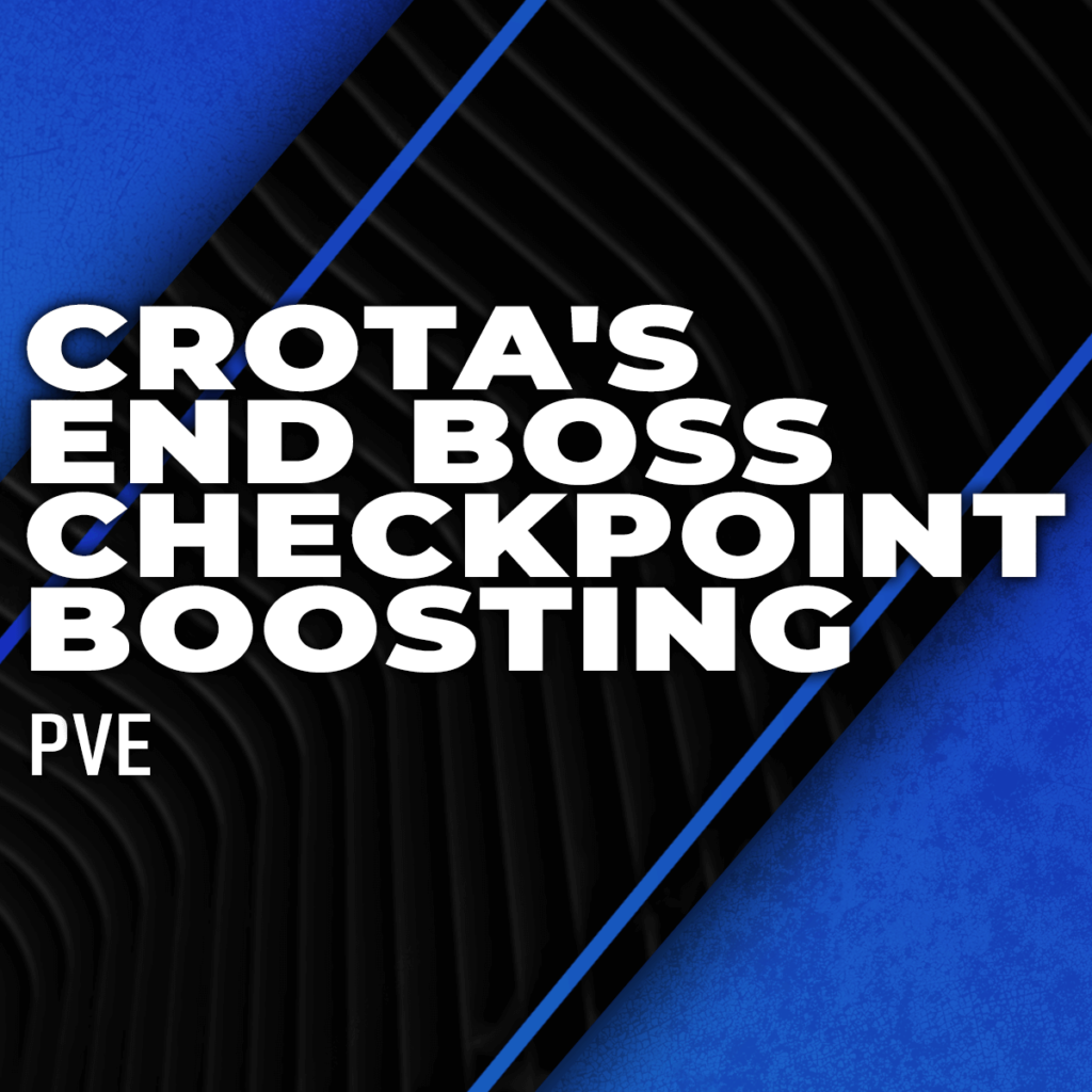 Crota's End Boss Checkpoint Boosting - Guardian Boost | #1 Boosting ...